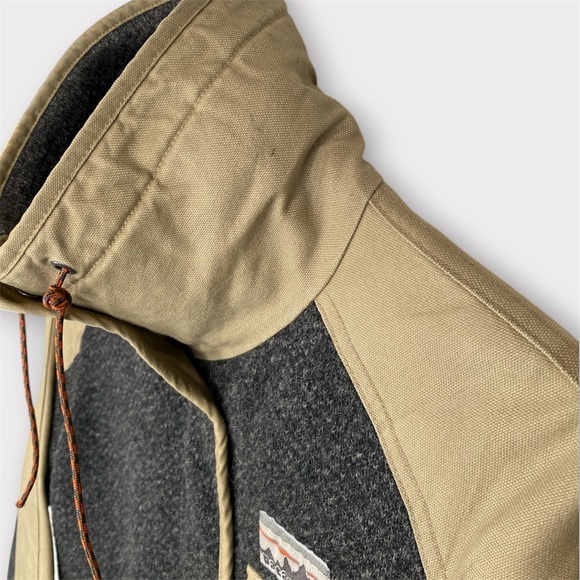 PATAGONIA RARE reclaimed wool parka limited edition 40th anniversary forge grey - Picture 10 of 12